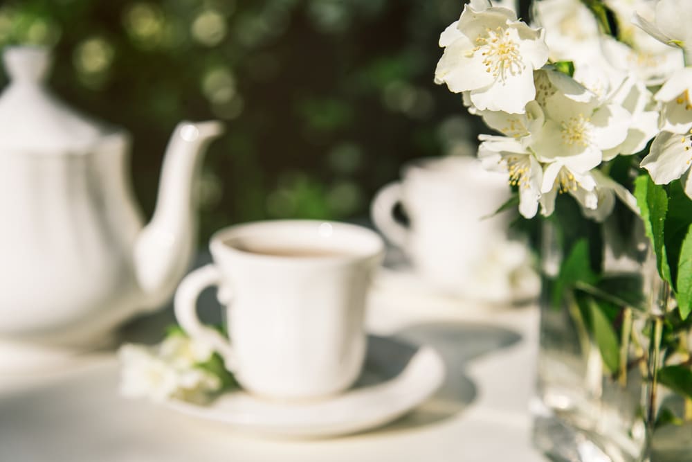 Garden and tea service