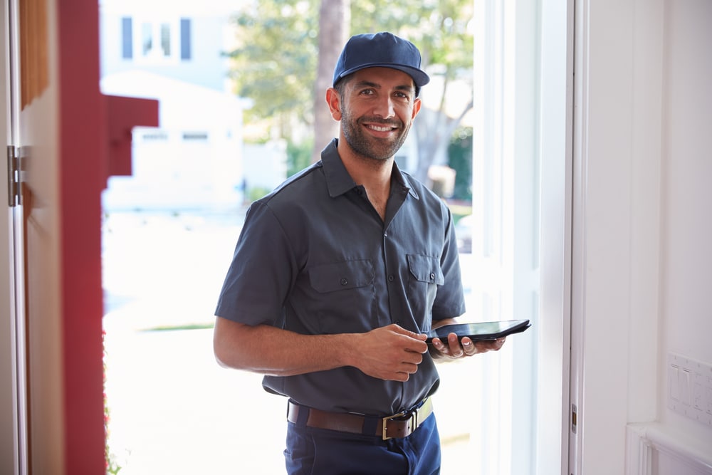 Doorstep courier