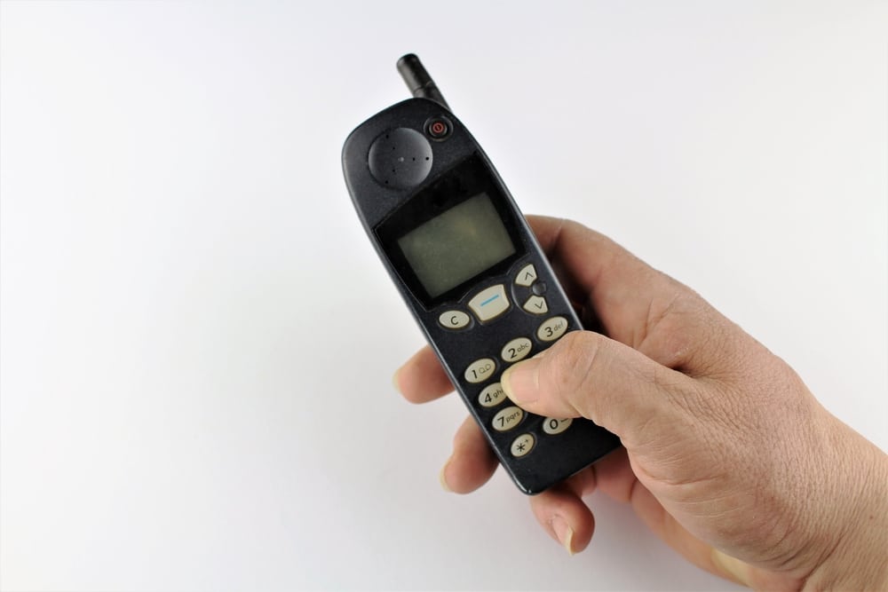 Old Nokia mobile phone