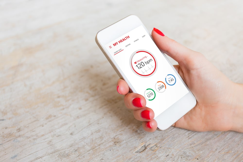 Health app on phone